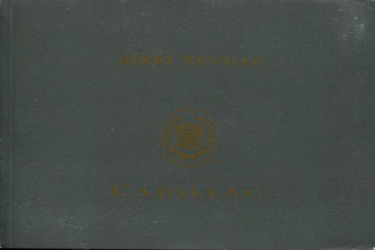 2000 Seville Owners Manual by Cadillac