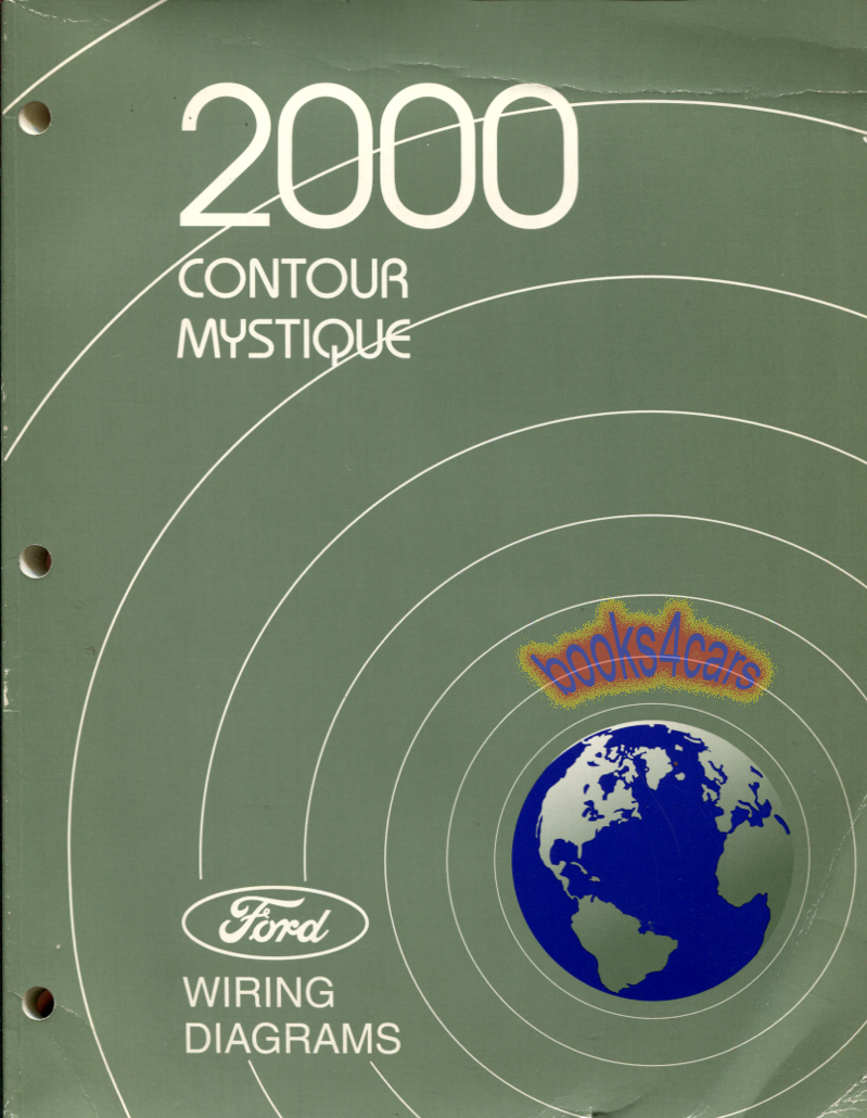2000 Contour Mystique Wiring Diagram Manual by Ford & Mercury