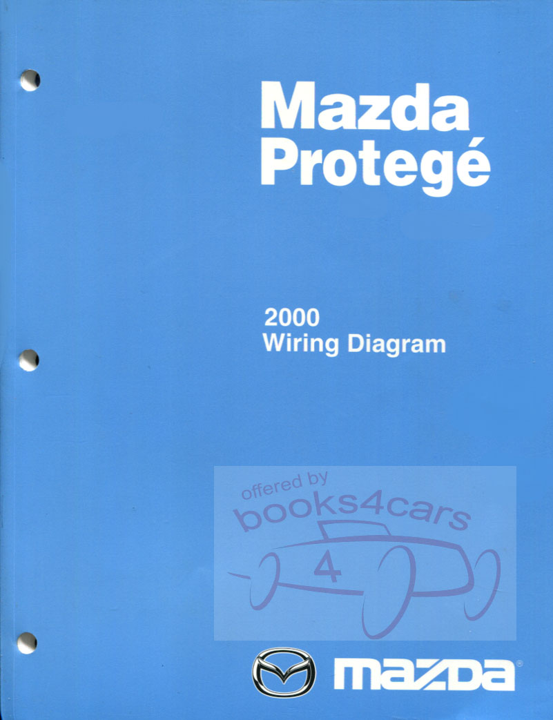 2000 Protege Electrical Wiring Diagram Manual by Mazda