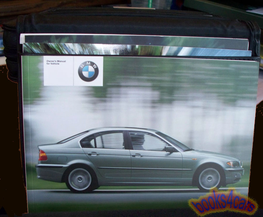 2003 3 Series owners manual 320i 325i 325xi 330i 330xi covers models 3/03 through 9/03 by BMW