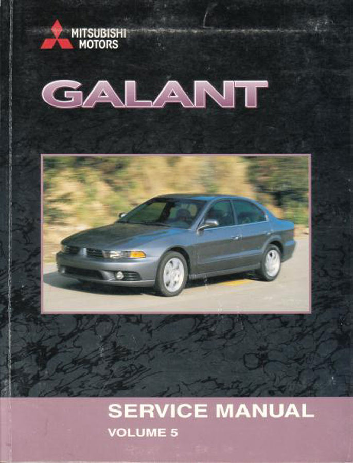 2003 Galant Shop Service Repair Manual 5 Volume set by Mitsubishi