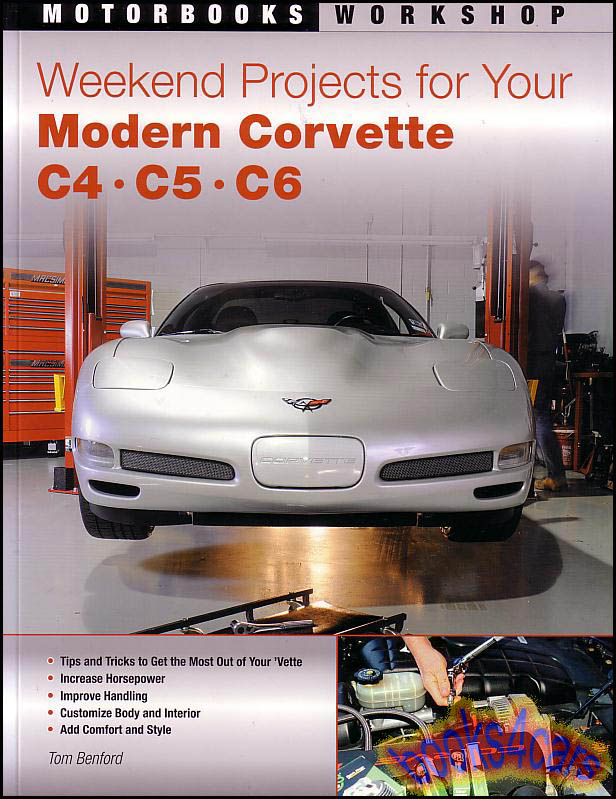 Details About Corvette Manual Weekend Projects Book C4 C5 C6 Restoration