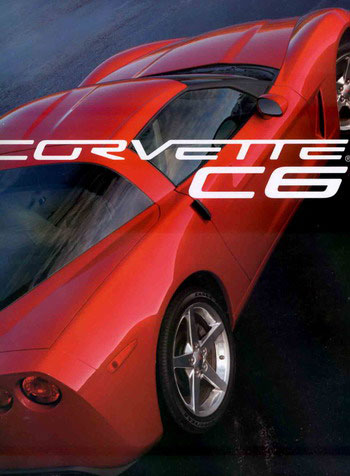 Corvette C6 history of the development of the new 2005 generation by P. Berg 160 pages hardcover oversized book