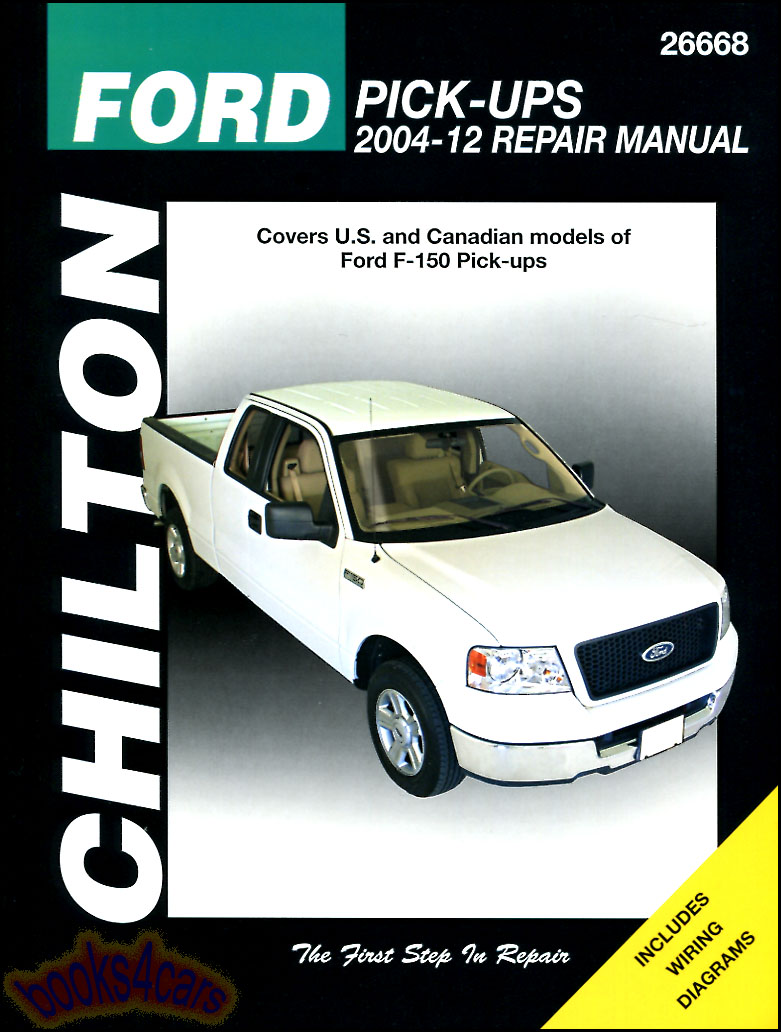 04-14 Ford F150 2 & 4 Wheel Drive Shop Service Repair Manual by Chilton Does Not include Heritage Lightning Diesel or Super duty