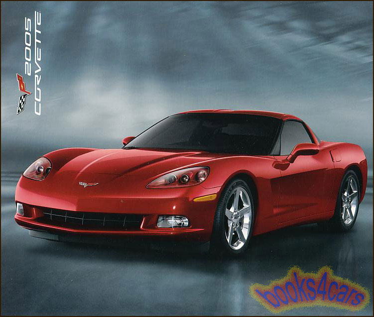 2005 Corvette Sales Brochure in color by Chevrolet