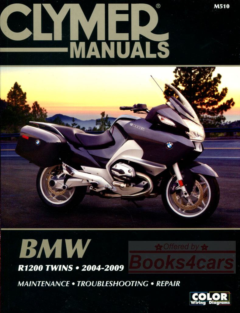 2004-09 R1200 BMW motorcycle shop Service Repair & Maintenance Manual by Clymer 624 pgs