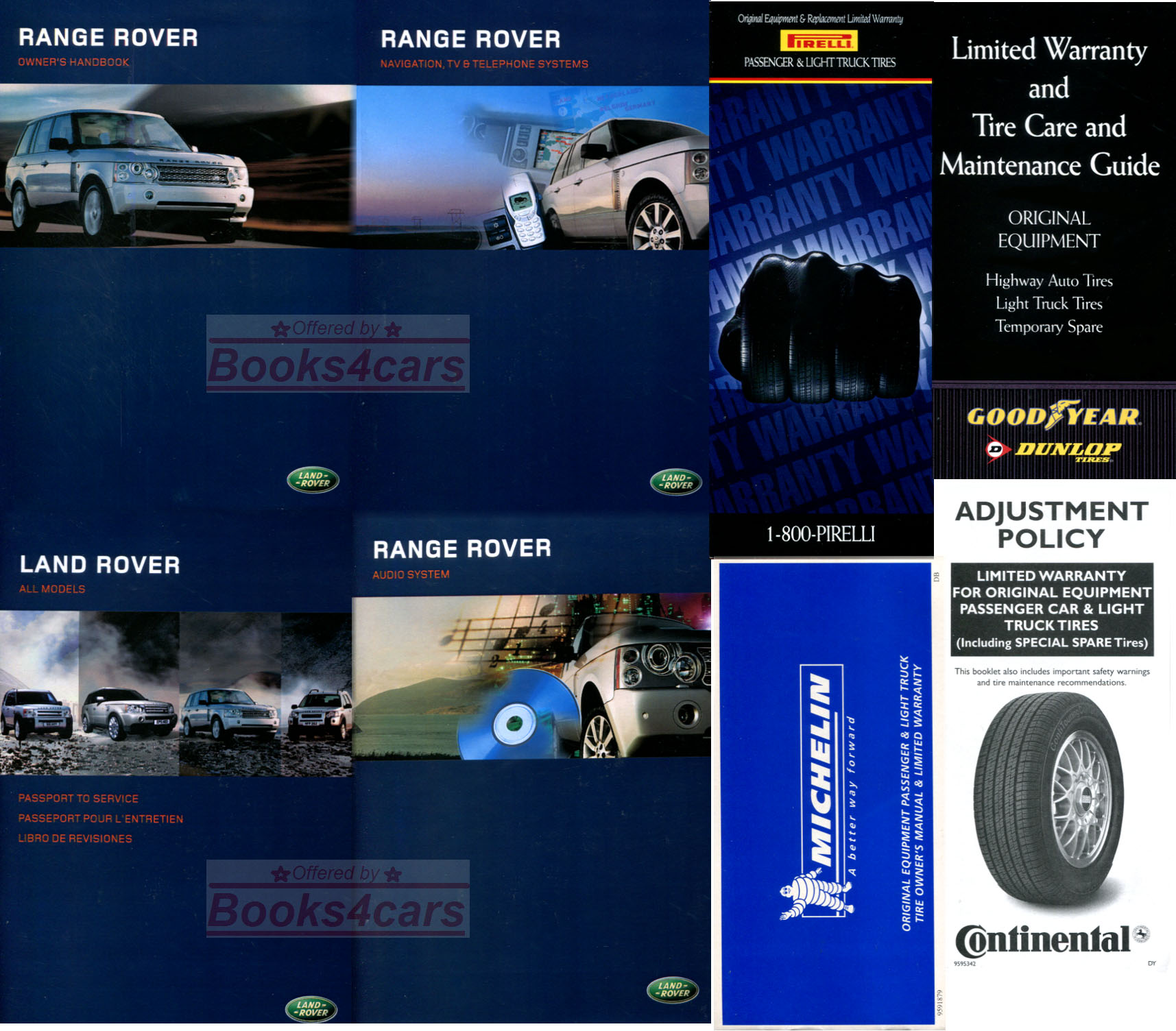 02-12 Range Rover owners manual by Land Rover