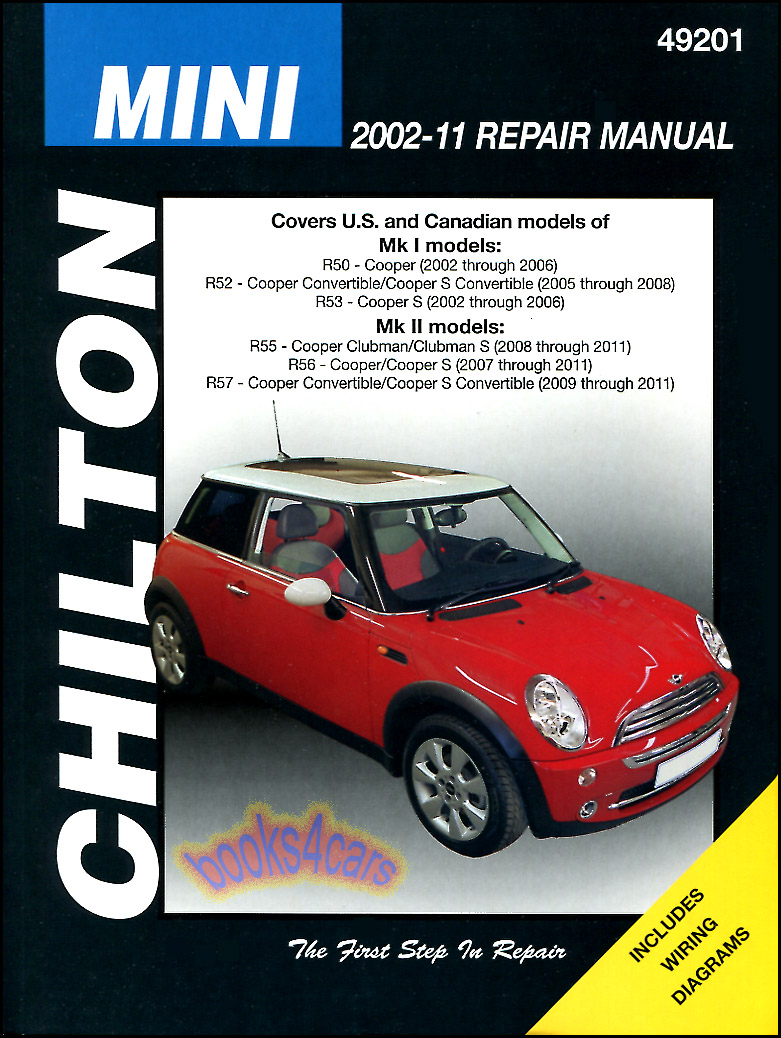 mini cooper repair manual free pdf