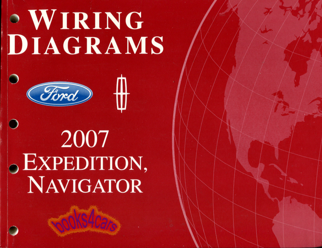 2007 Expedition Navigator wiring diagrams by Ford