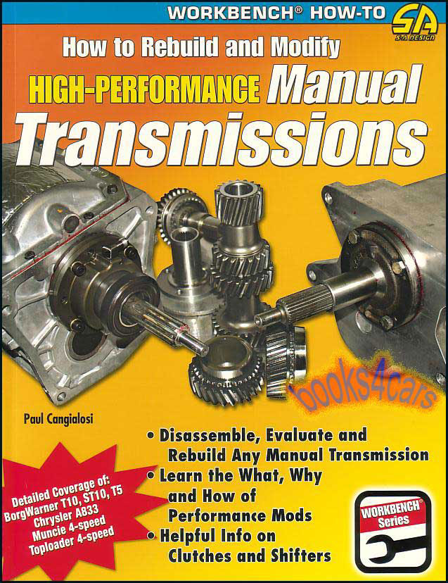 view cover of How to Build and Modify High Performance Manual Transmissions by Paul Cangialosi