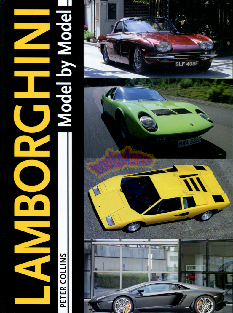 view cover of Lamborghini Model by Model by Coltrin 144 pgs