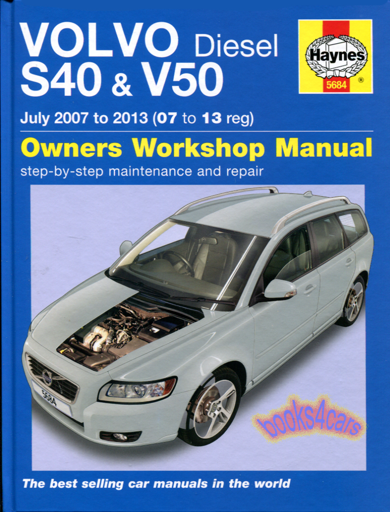 SHOP MANUAL S40 V50 SERVICE REPAIR VOLVO HAYNES BOOK CHILTON | eBay