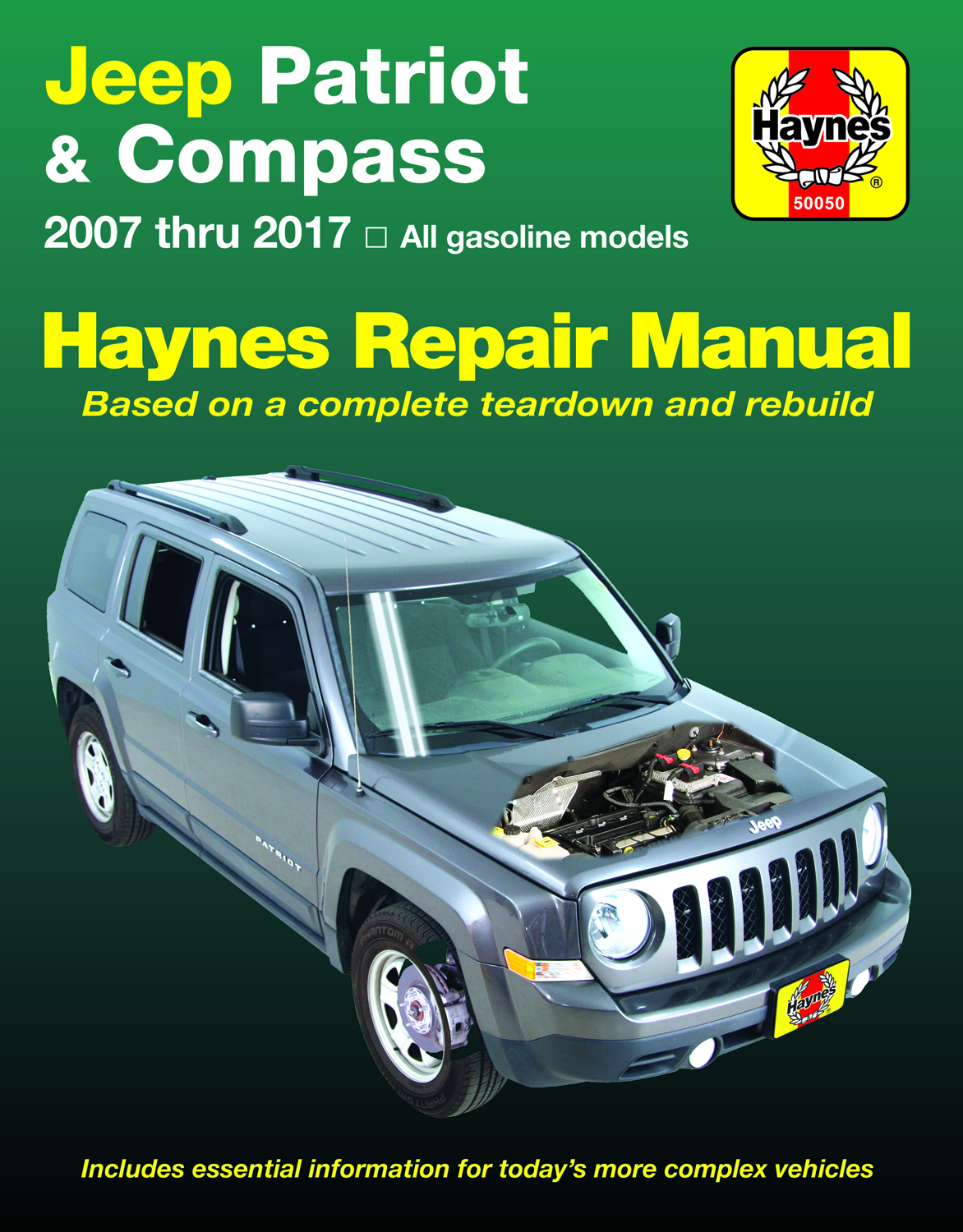 07-17 Jeep Compass & Patriot Shop Service Repair Manual by Haynes