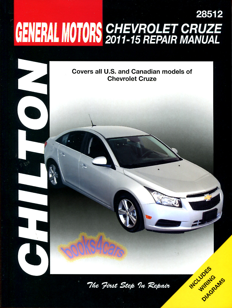 11-15 Chevrolet Cruze shop service repair manual by Chilton