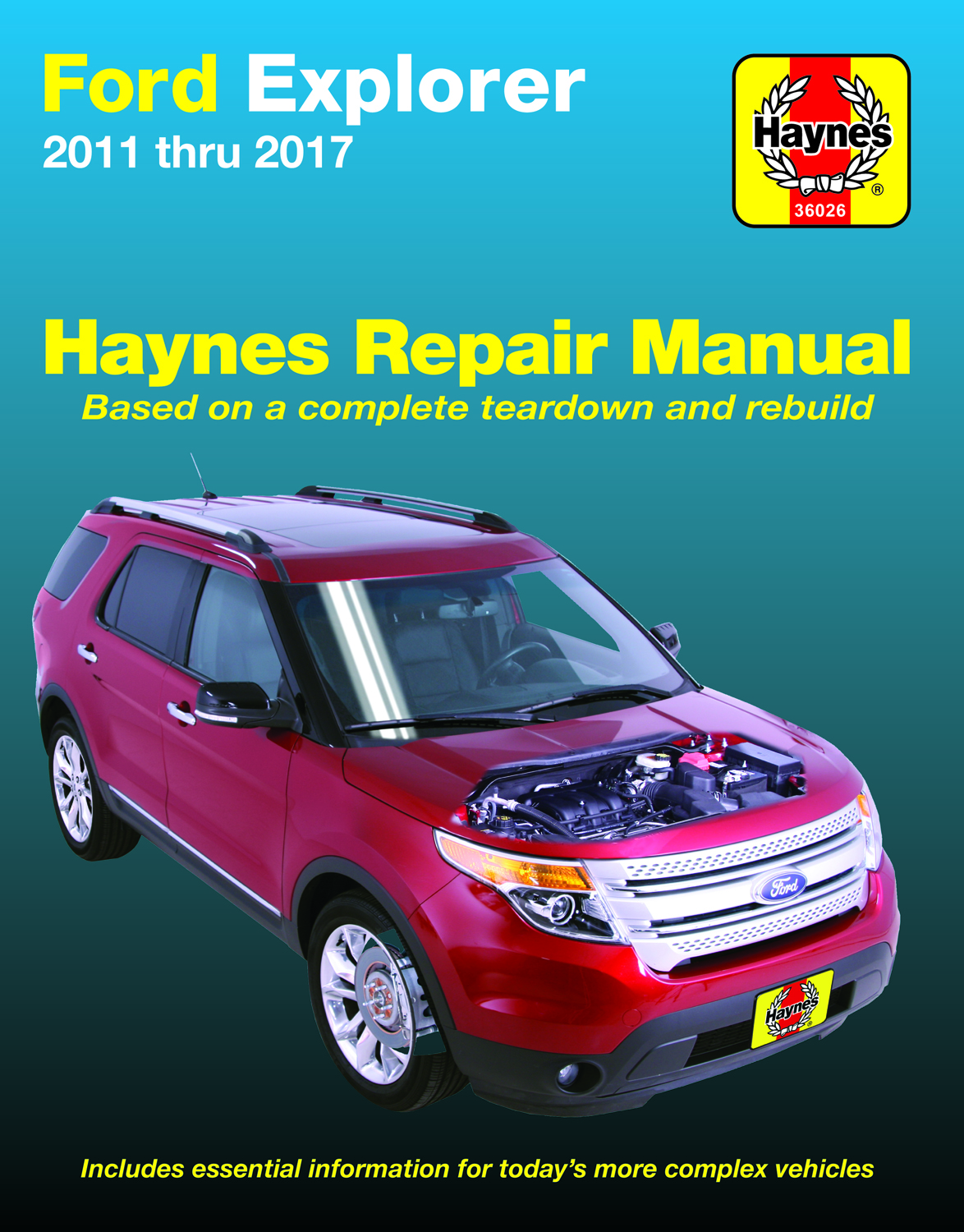 11-17 Ford Explorer shop service repair manual by Haynes