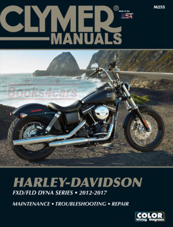 2012-2017 Harley Davidson FXD FLD Dyna Series Shop Service Repair Manual by Clymer