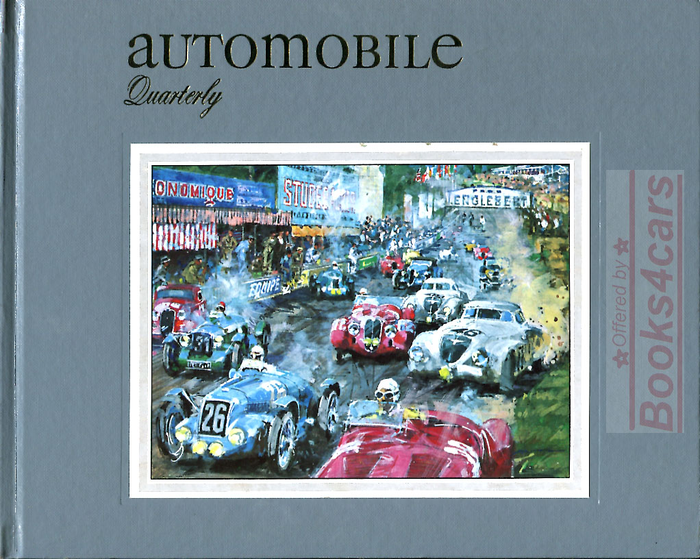 Volume 15, Issue 4 of Automobile Quarterly featuring Olds rocket 88, Ghia Megastar, Arnolt, Adler, Vail & others
