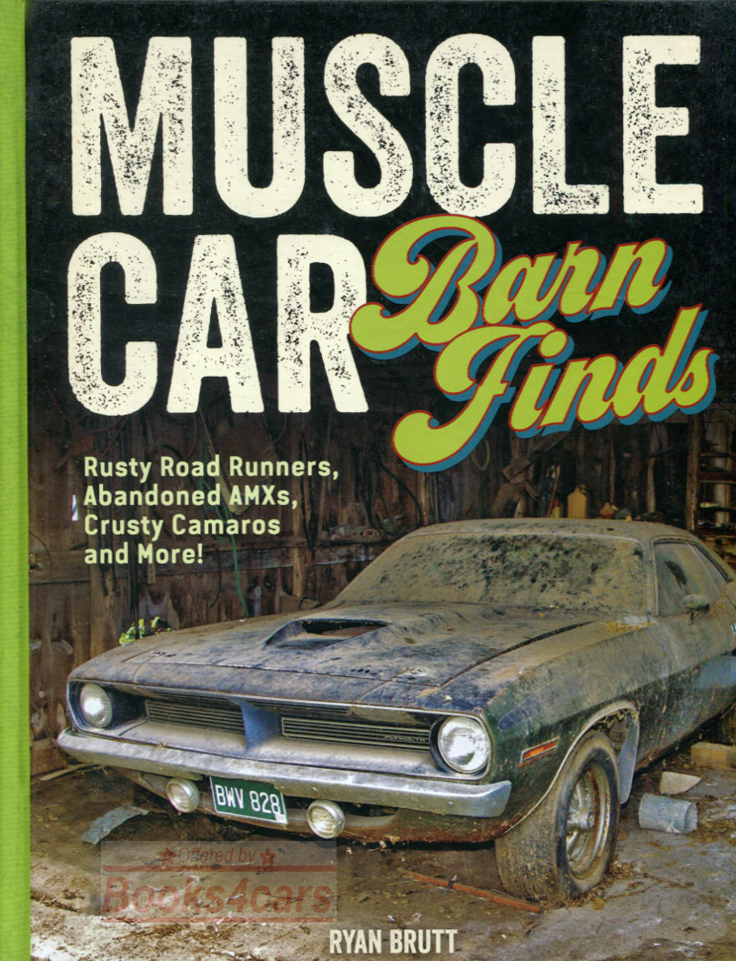 view cover of Muscle Car Barn Finds by R Brutt Hardcover160 pages