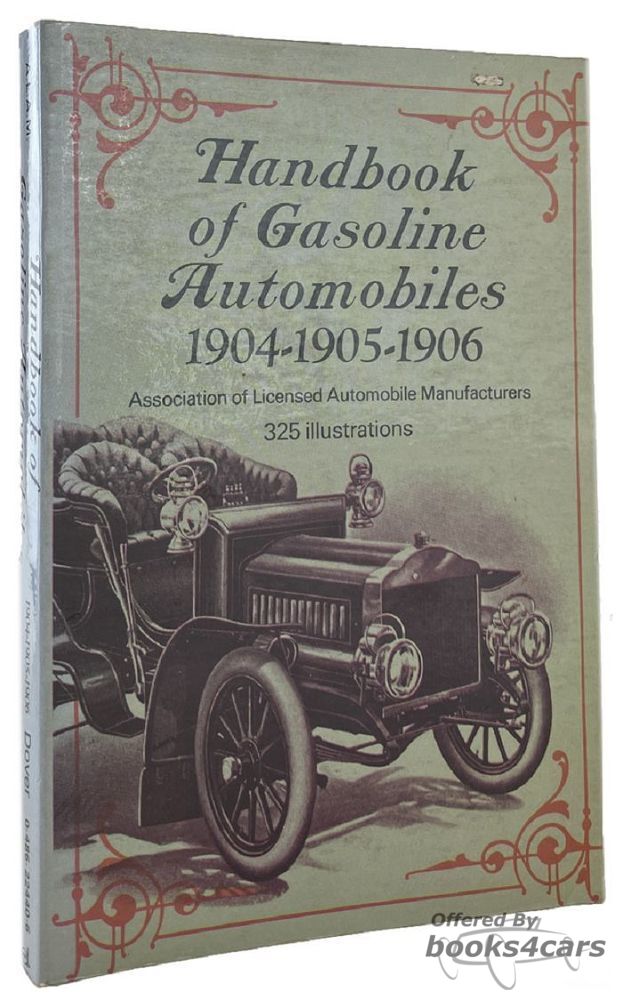 view cover of 1904-1906 Handbook of Automobiles 325 illustrations