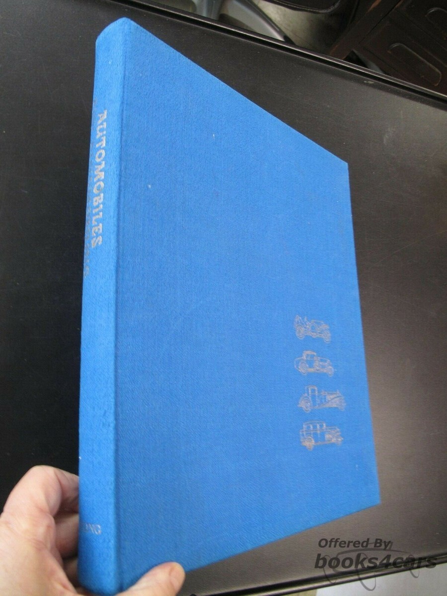 view cover of Automobiles and Automobiling by Pierre Dumont Ronald Barker and Douglas Tubbs with over 300 illustrations published 1965