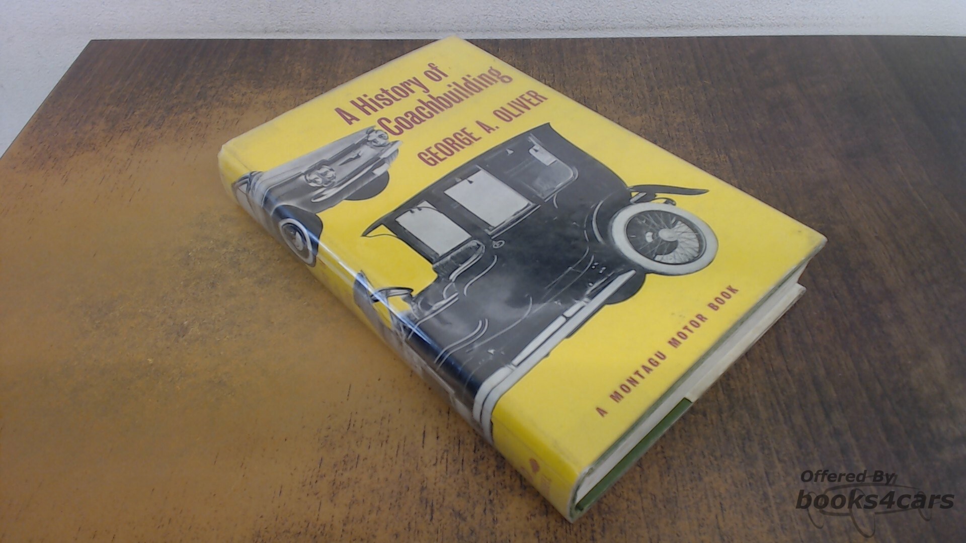 view cover of A History of Coachbuilding by George A Oliver