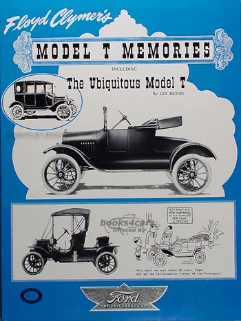 view cover of 1909-1927 Model T Memories 112 pgs