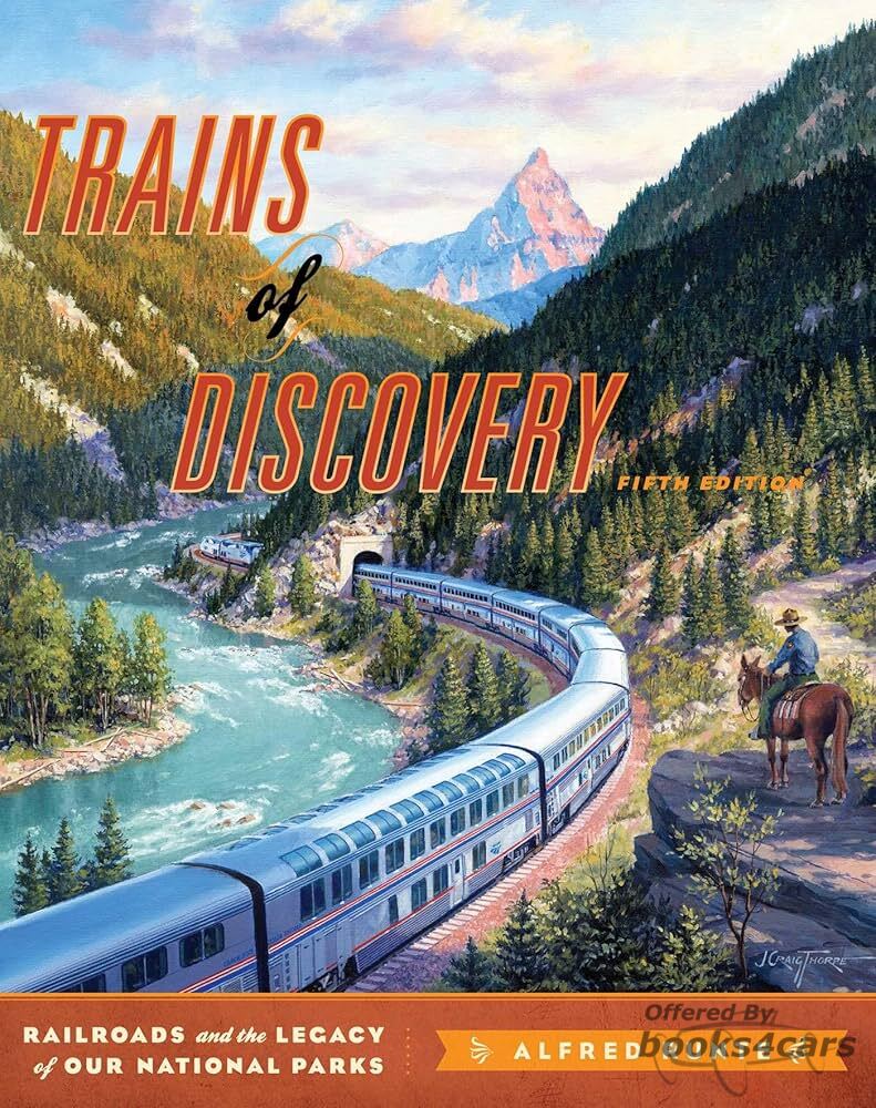 View cover of Trains of Discovery - Western Railroads and the National Parks
