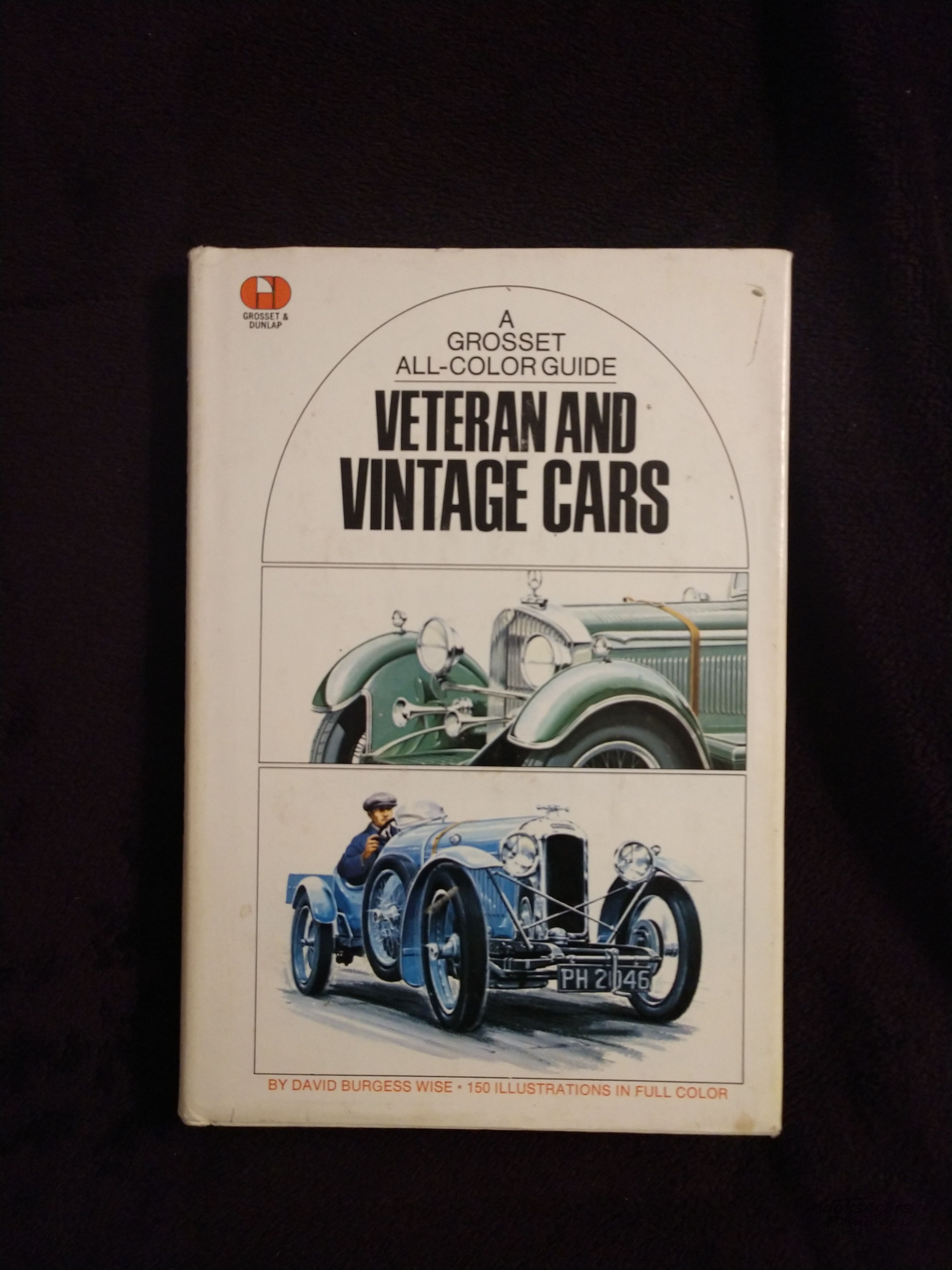 view cover of A Grosset All Color Guide Veteran & Vintage Cars by David Burgess Wise