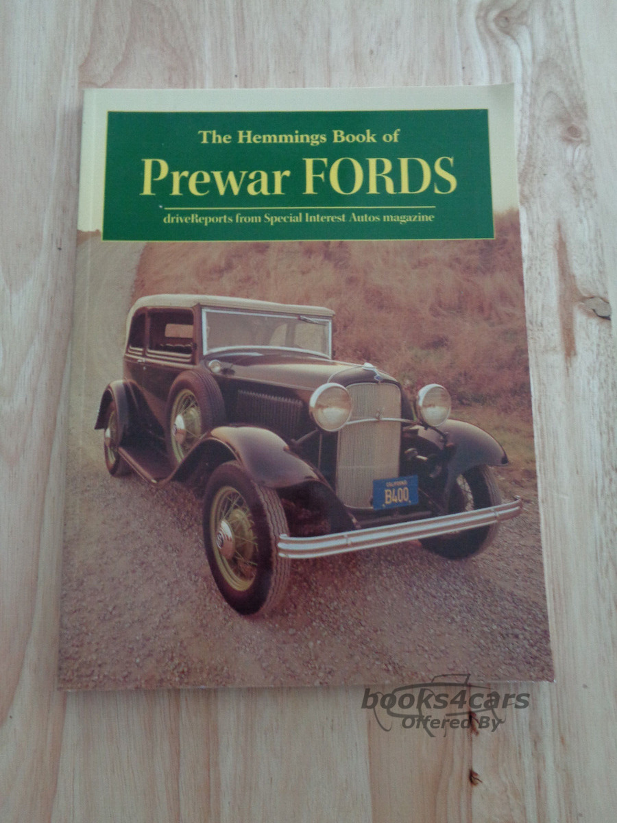 view cover of Hemmings book of PreWar Fords: 120 pages from the pages of Special Interest Auto