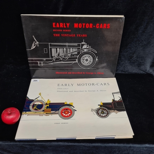 view cover of 1919-1930 - Early motor cars the vintage years - Illustrated and Described by George A Oliver