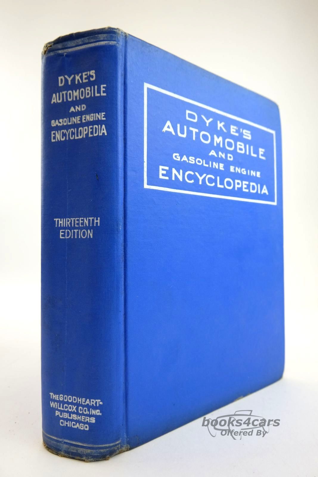 view cover of Dyke's Automobile & gas engines encyclopedia by Dykes