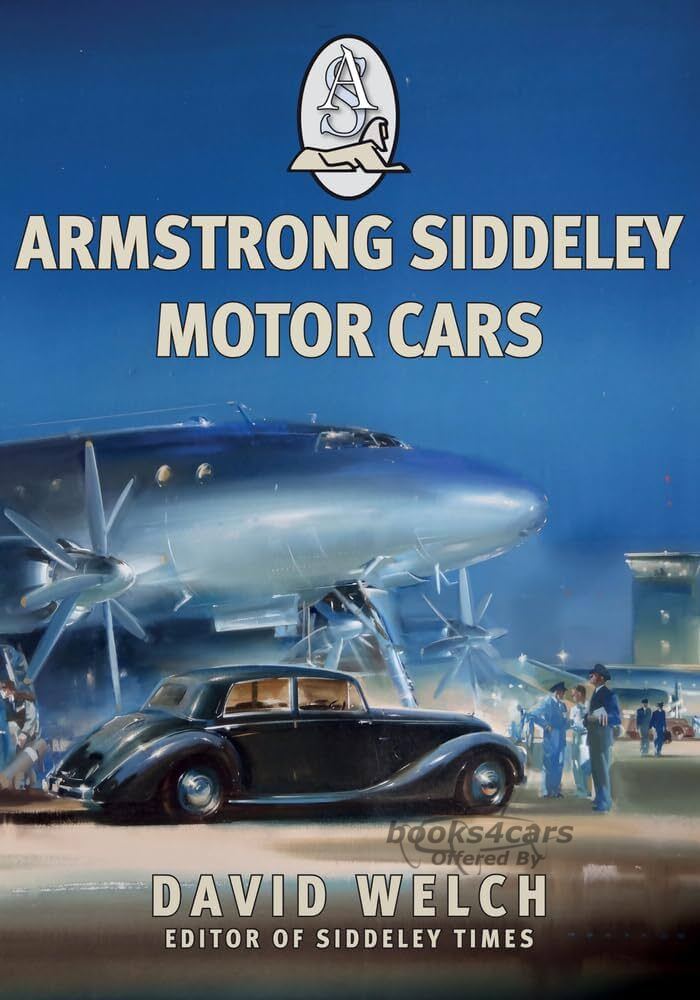 view cover of Armstrong Siddeley history by Welch 96 pgs
