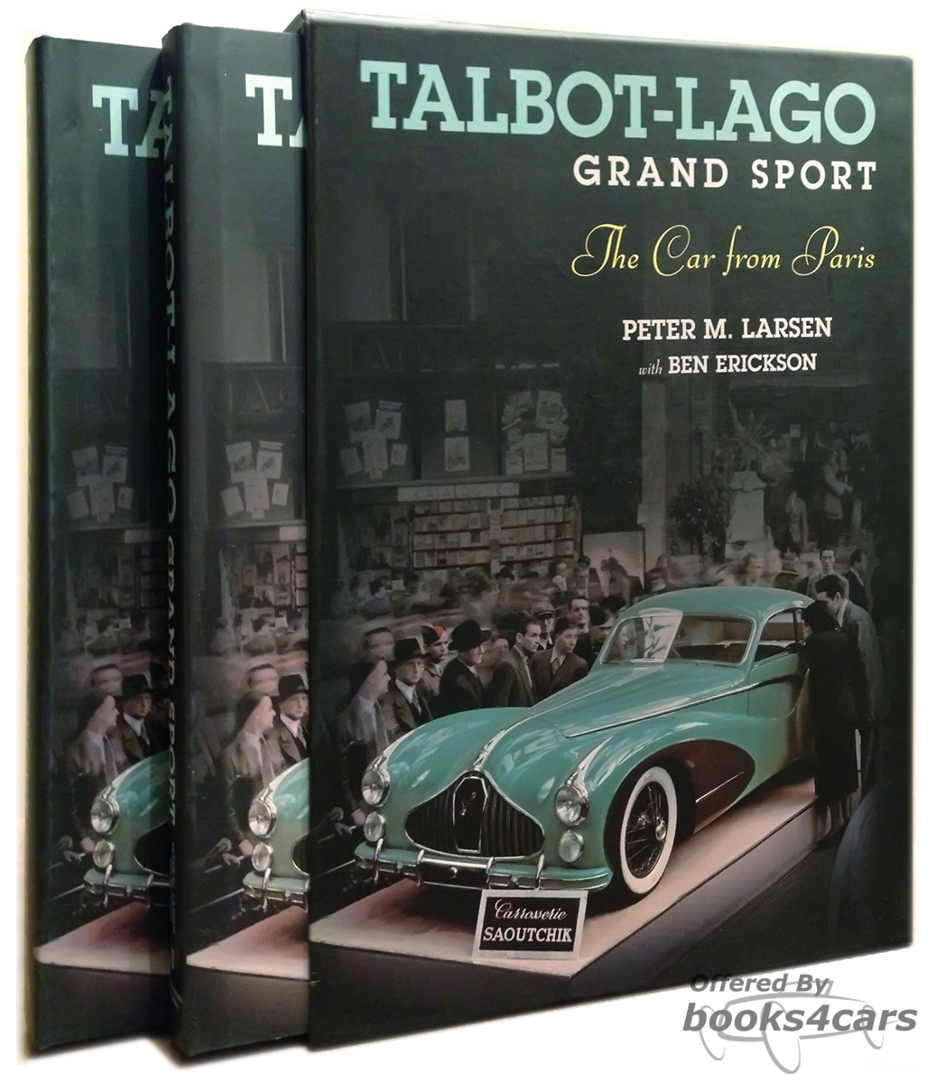view cover of Talbot Lago Grand Sport - The Car From Paris by P. Larsen with B. Erickson