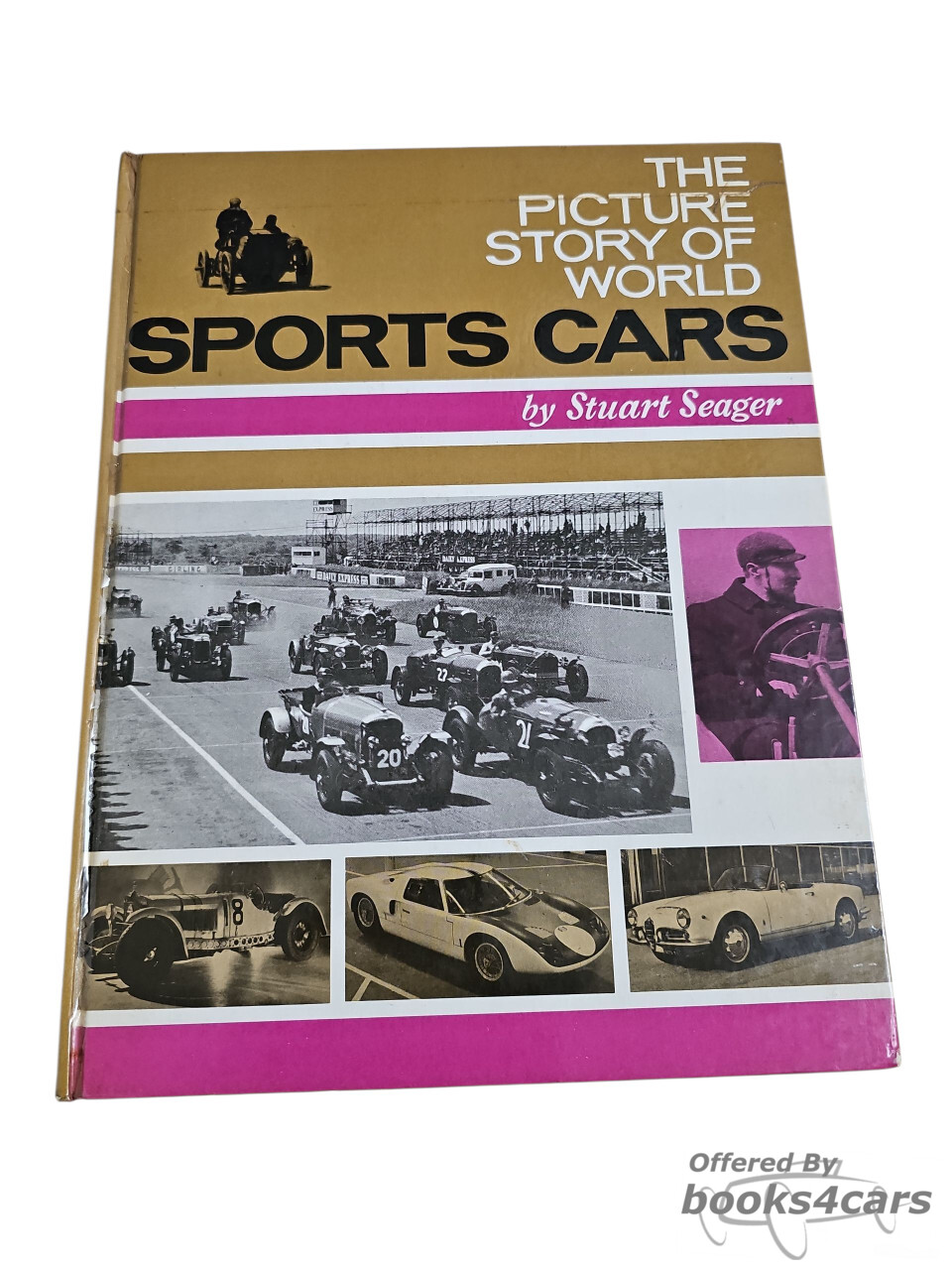 view cover of The Picture Story of World Sports Cars by Stuart Seager 157 hardbound pages