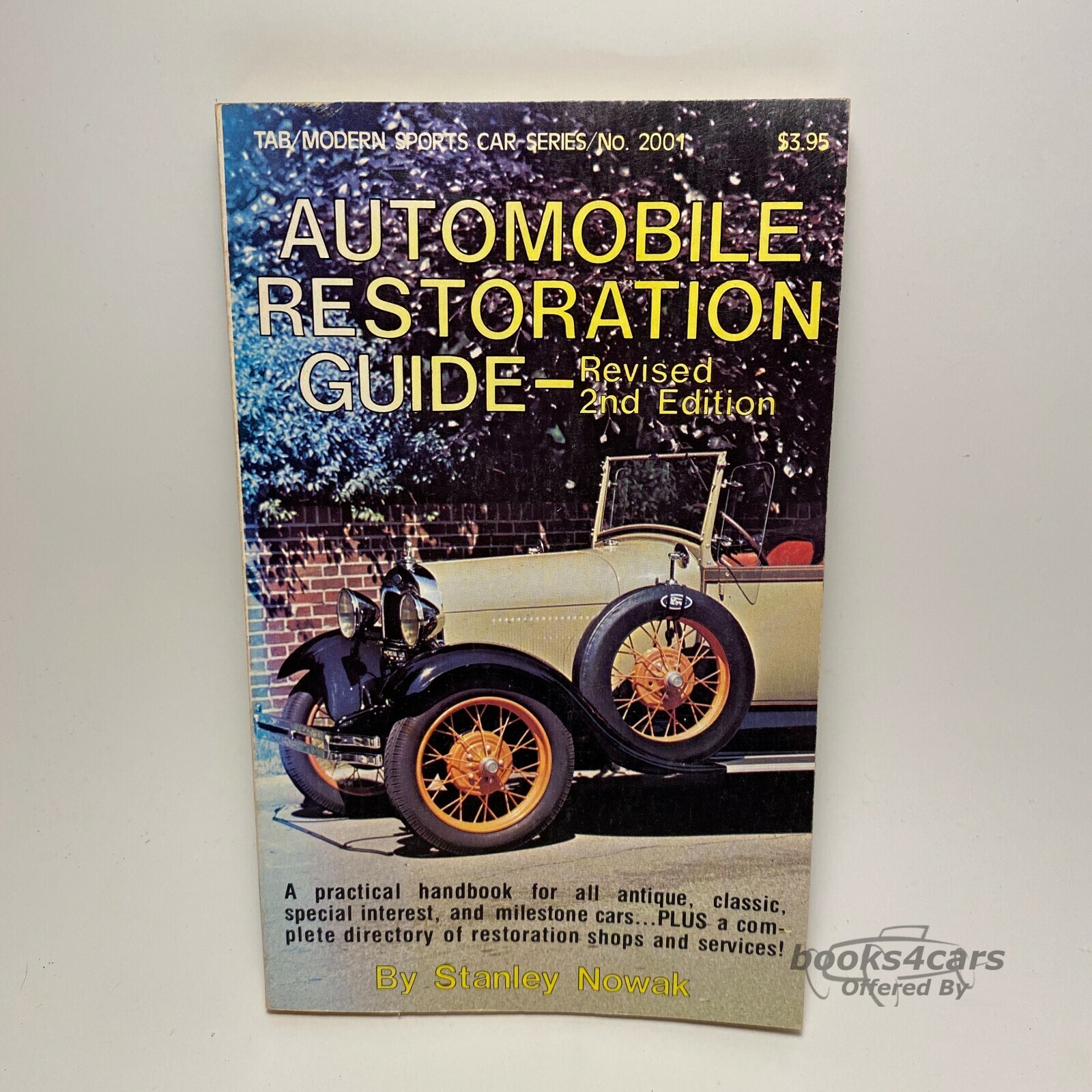view cover of Automobile Restoration Guide for All Antique, Classis, Special Interest, and Milestone Cars by Stanley Nowak