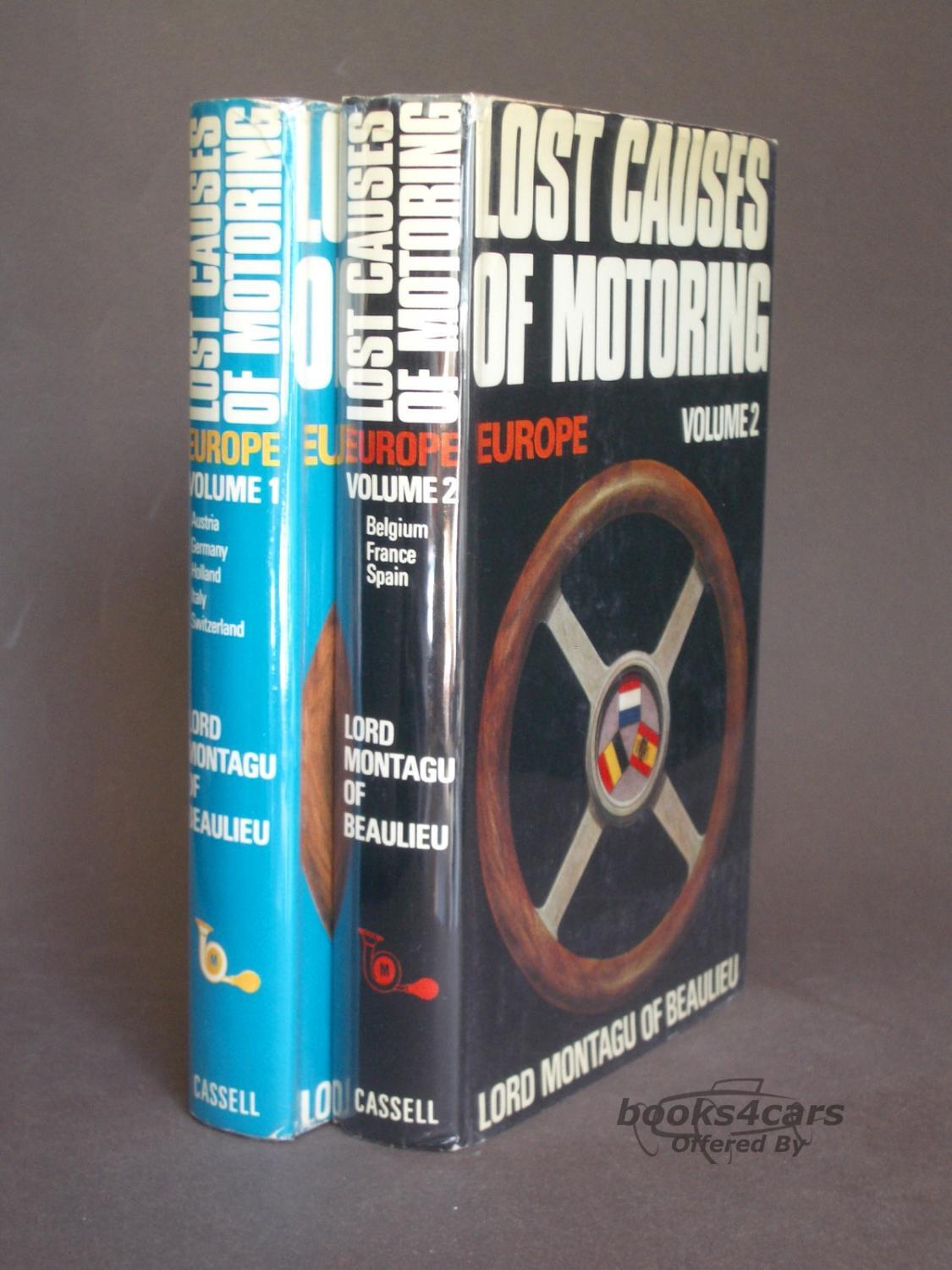 view cover of Lost Causes of Motoring - Europe - Volume 2 by Lord Montagu of Beaulieu.