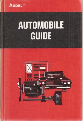 view cover of Audels Automobile Guide by F. Bricker hardcover 723 pages