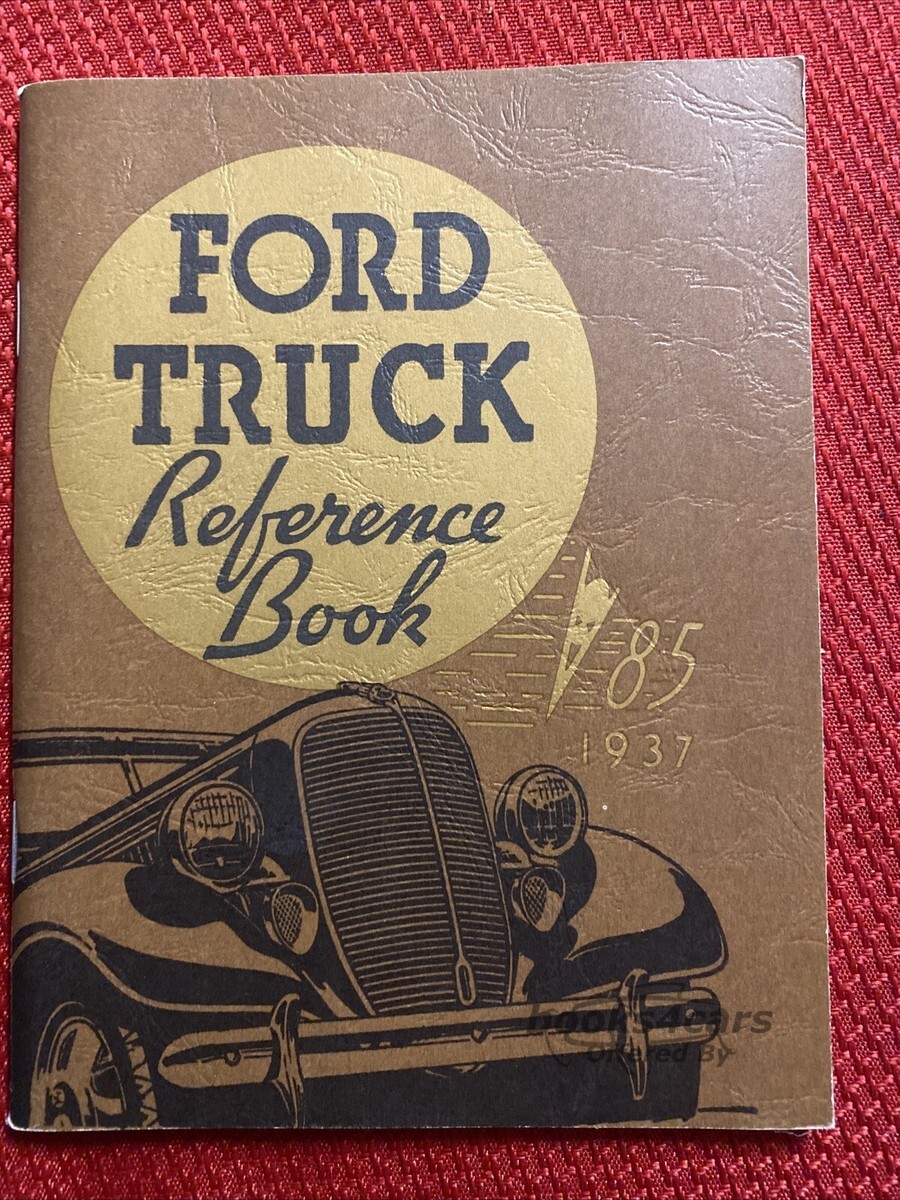 view cover of 1937 Ford Truck Owners manual by Ford