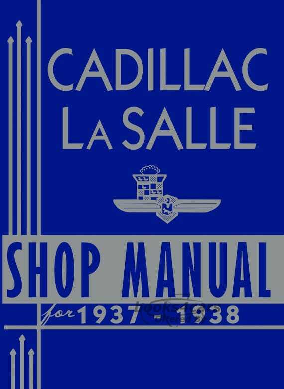 view cover of 1938 Shop Service Repair Manual Supplement by Cadillac & LaSalle to supplement 37 manual for Models 60 65 70 85 90 and LaSalle 37-50 in 45 pages