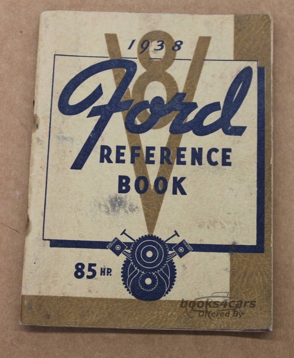 view cover of 1938 car Owners manual 85HP by Ford, 64 pgs
