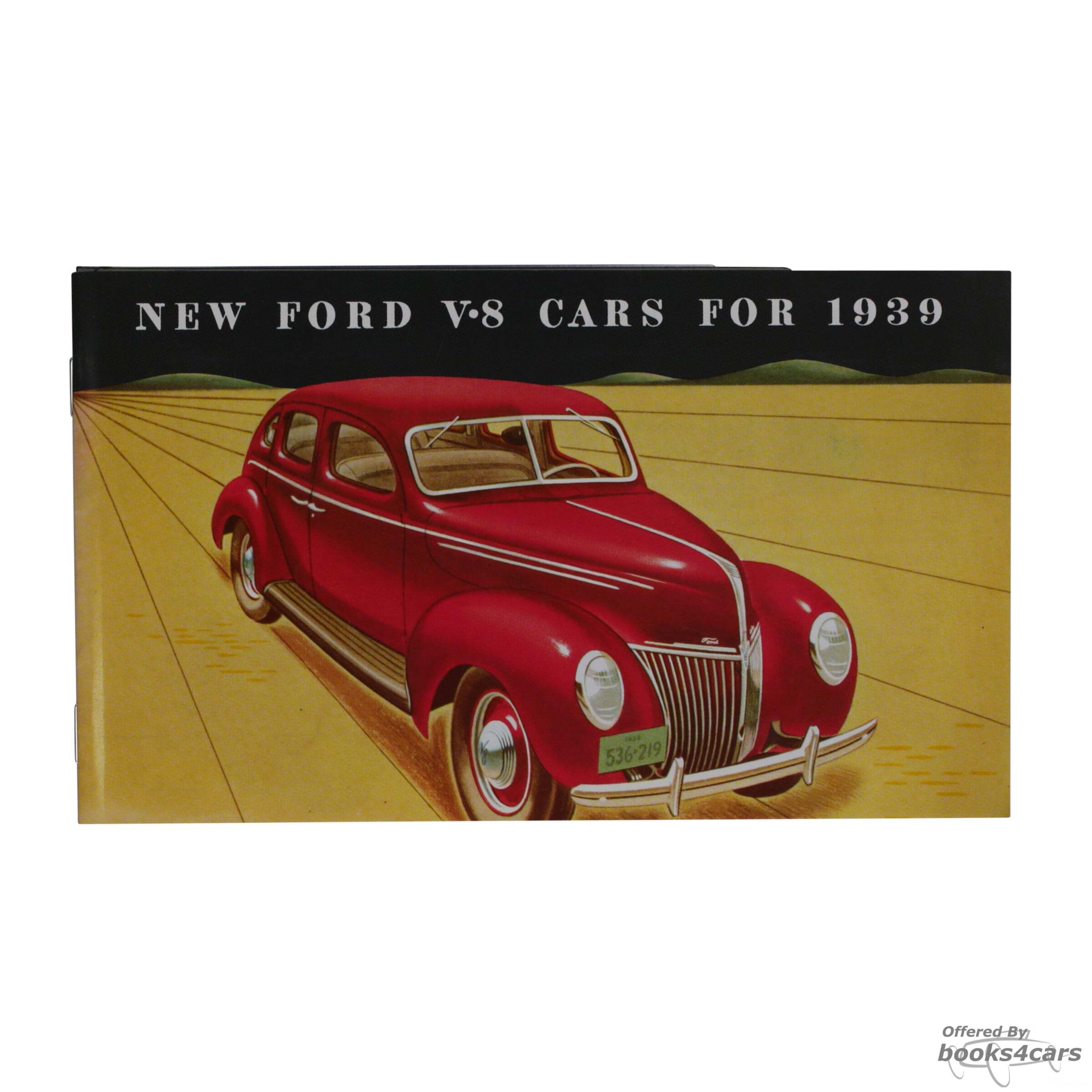view cover of 1939 Sales Brochure by Ford Car