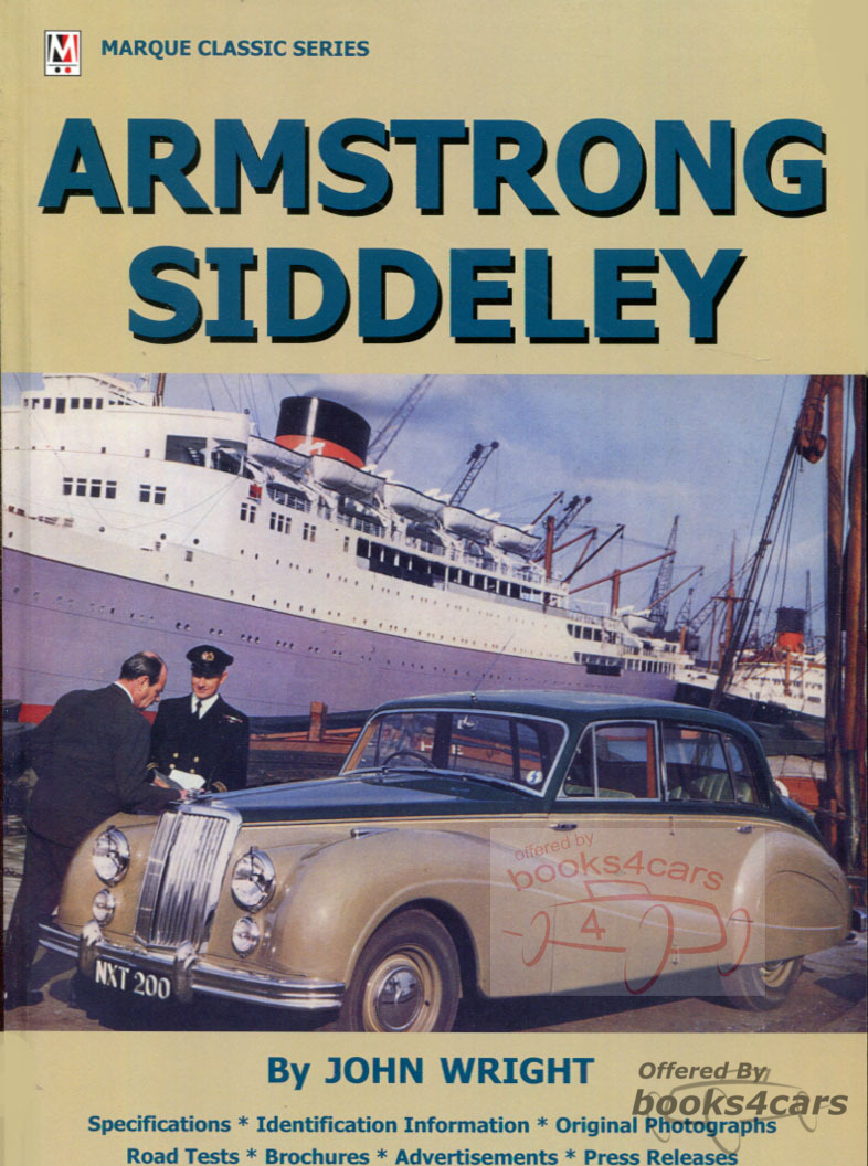 view cover of Armstrong Siddeley history by Wright