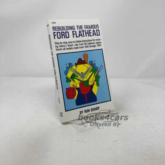 view cover of Rebuilding The Famous Ford Flathead Manual covers all models from 1932 thru 1953 by Ron Bishop