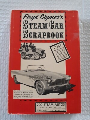 view cover of Floyd Clymers Steam Car Scrapbook published 1945