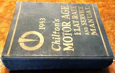 view cover of 1940-1953 Flat Rate & Service Manual by Chiltons Motor Age