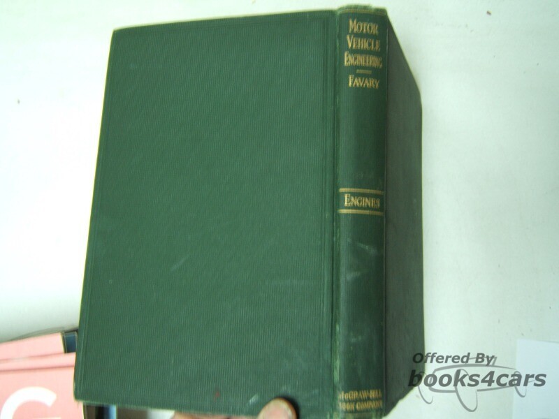 view cover of Motor Vehicle Engineering Engines Favary