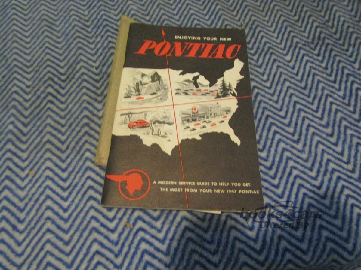 view cover of 1947 Owners manual by Pontiac.