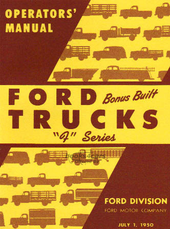 view cover of 1950 Owners Manual by Ford Truck