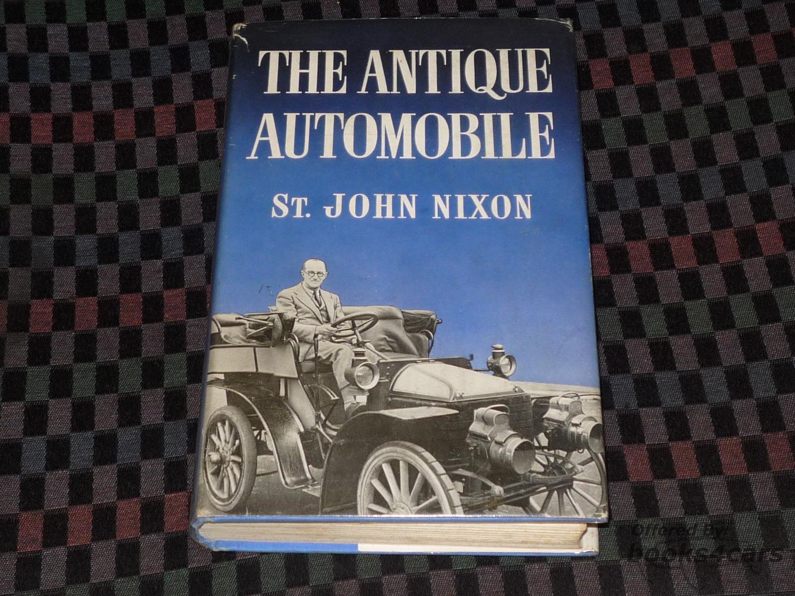 view cover of The Antique Automobile by St John Nixon