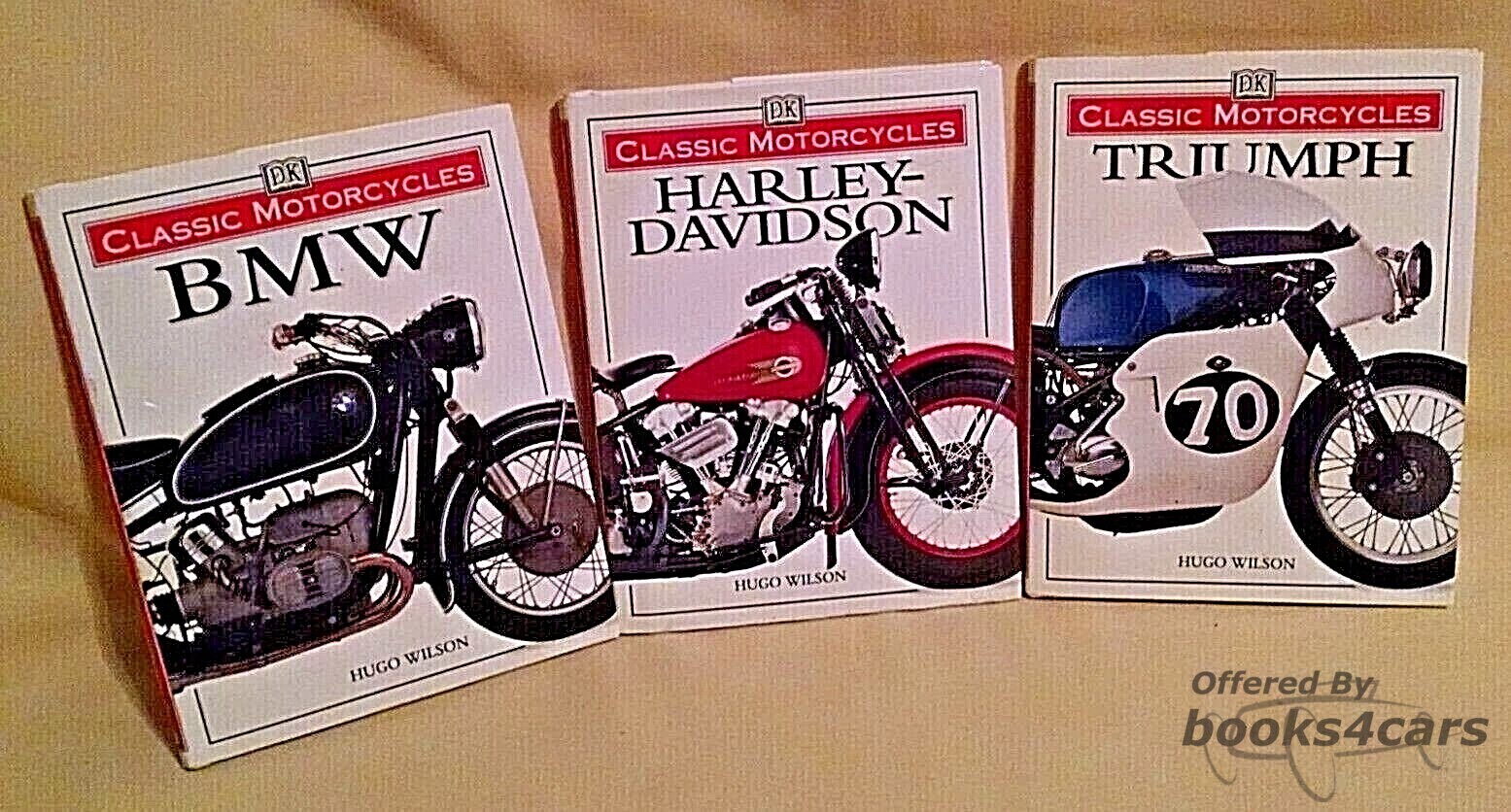 view cover of BMW Classic Motorcycles by H Wilson hard cover history covering R32 R63 R2 R12 Kompresor Rennsport R26 R69 R60 R75 R90 K1 R1100